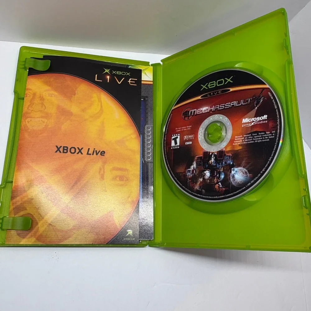 Video Game Xbox One Size MechAssault Microsoft Game Studios